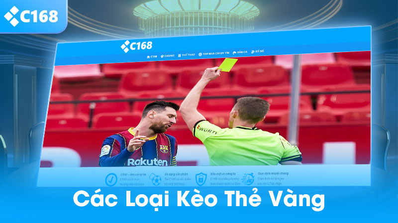 Các loại kèo thẻ vàng